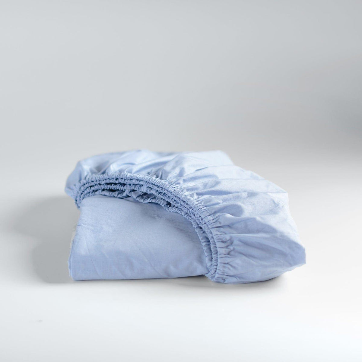 Cinderella hoeslaken katoen Weekend Soft Blue