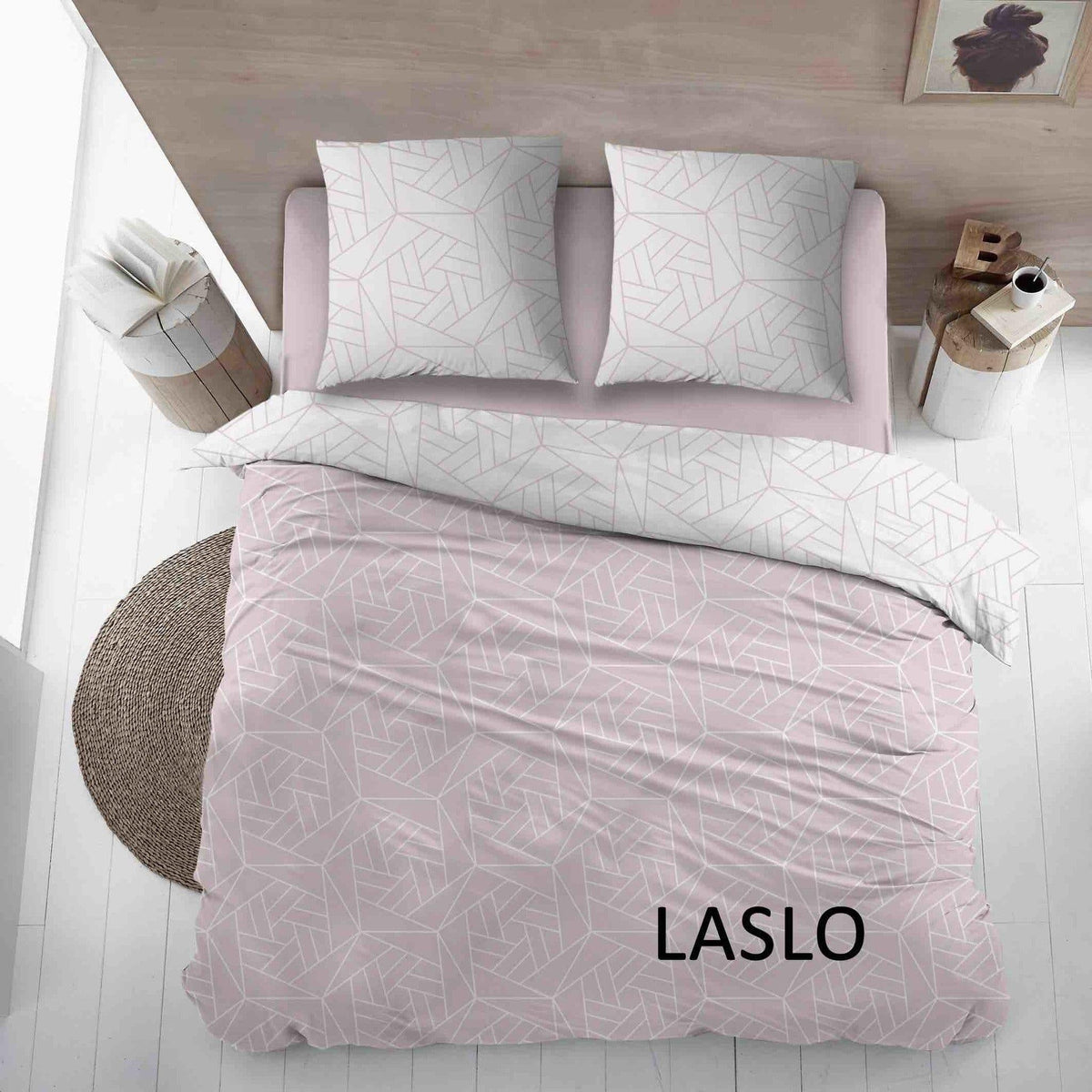 Sleepnight dekbedovertrek flanel Laslo