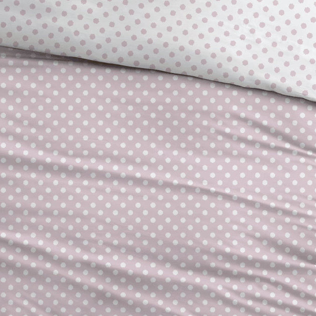 Sleepnight dekbedovertrek katoen Pierrot Pink