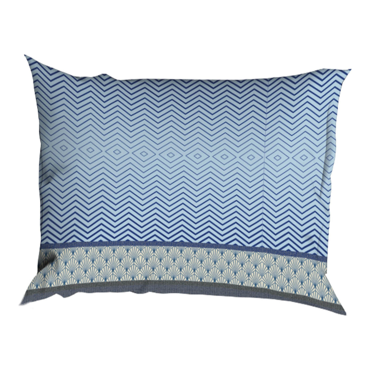 Satin d'Or dekbedovertrek satijn Maddox Blauw
