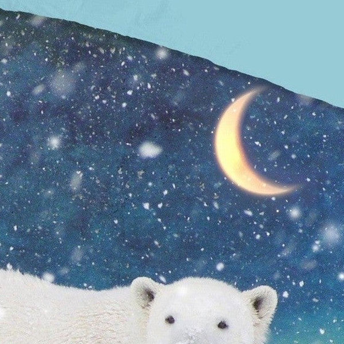 Good Morning Housse de Couette Flanelle Polar Multi