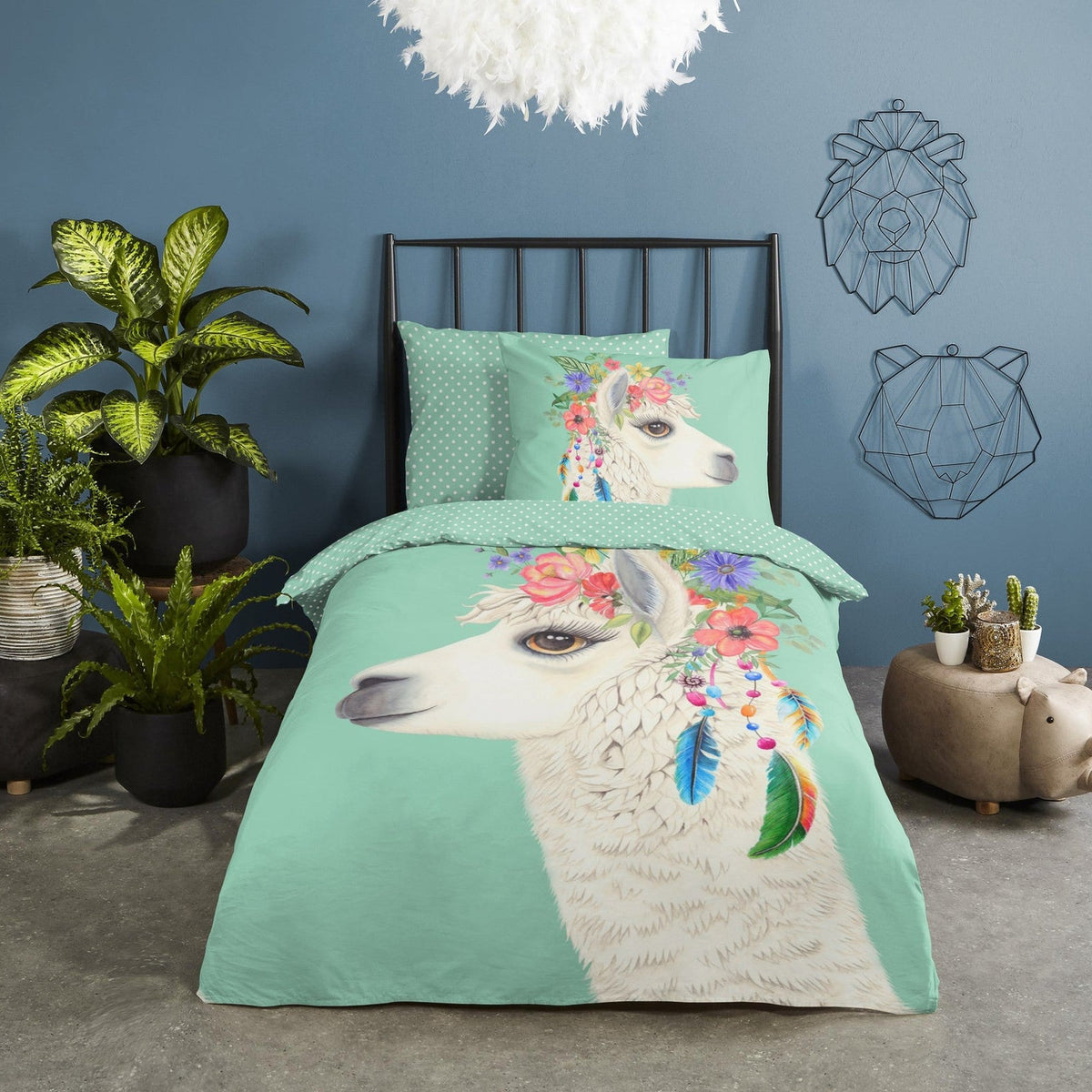 Good Morning Bettbezug Baumwolle Joey Mint