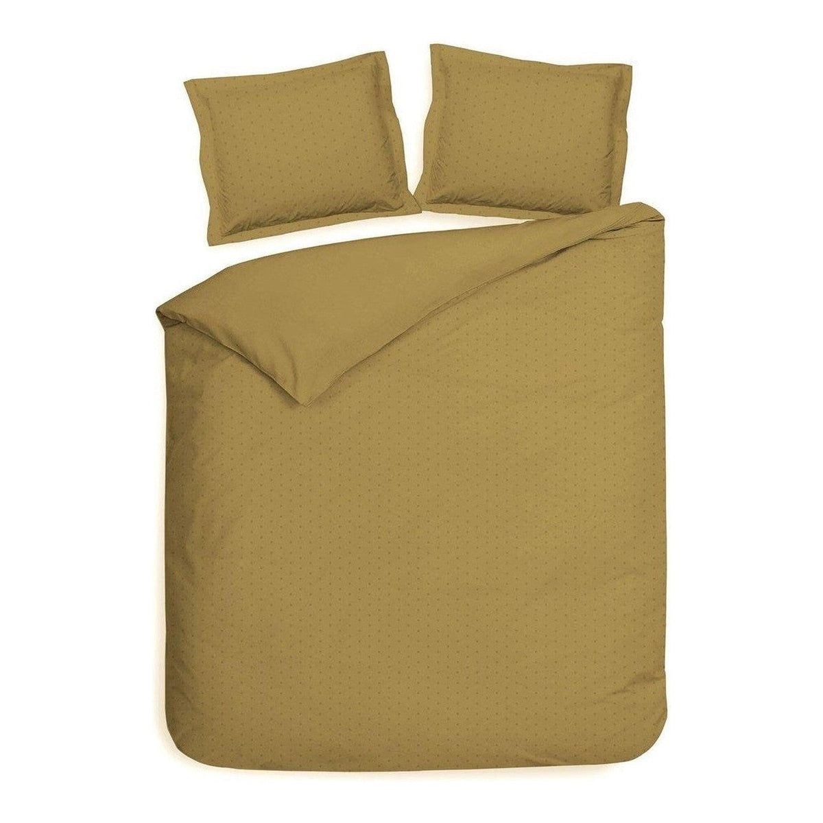 Heckettlane dekbedovertrek Punto Amber Gold satijn
