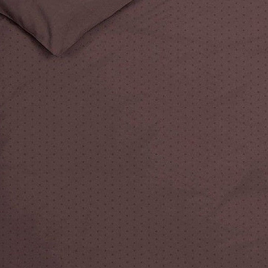 Heckettlane Dekbedovertrek Punto Marsala Brown Satijn