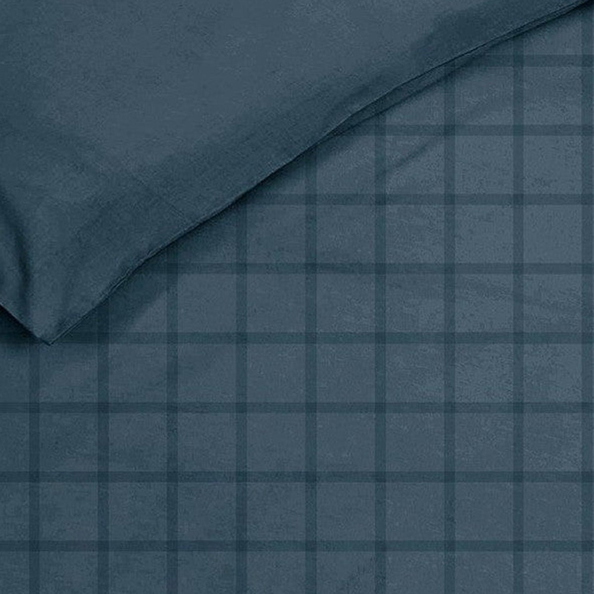 Heckettlane dekbedovertrek Diamante Maritime Blue katoen-satijn