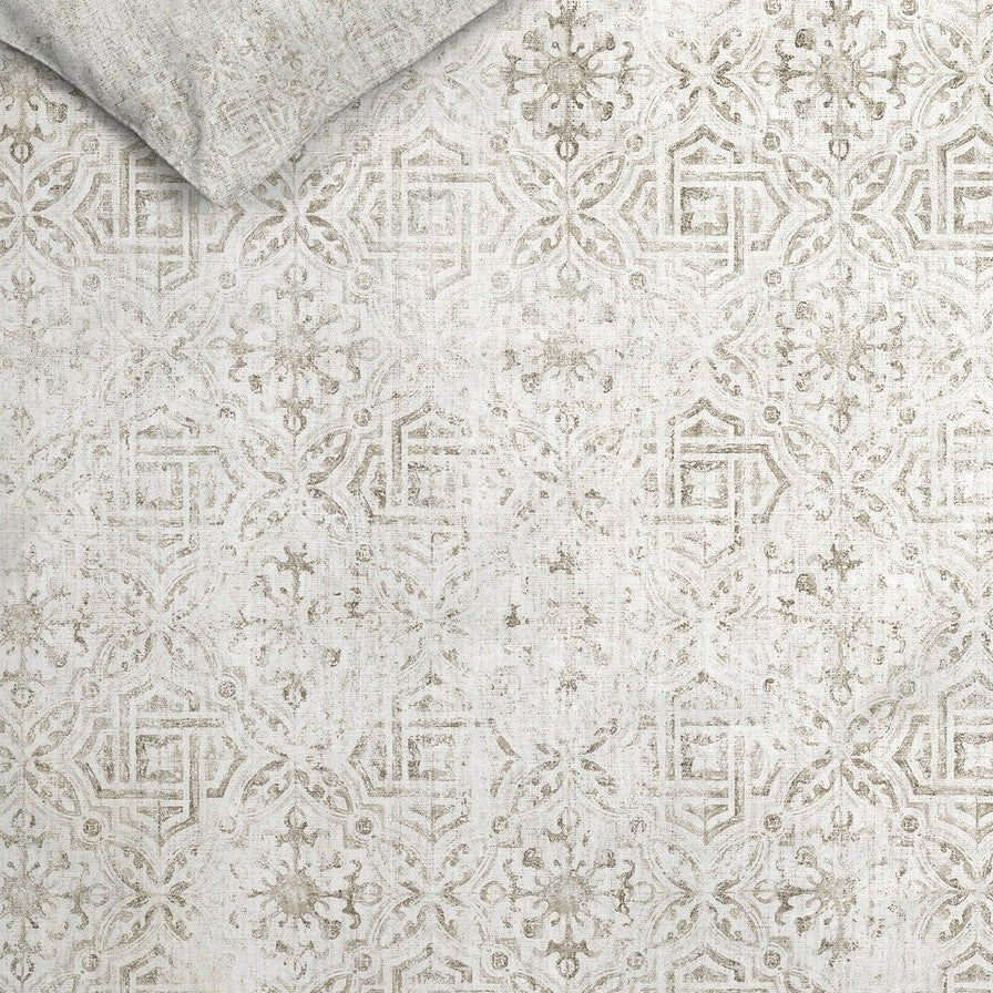 Heckettlane Dekbedovertrek Satijn Emeralda Beige