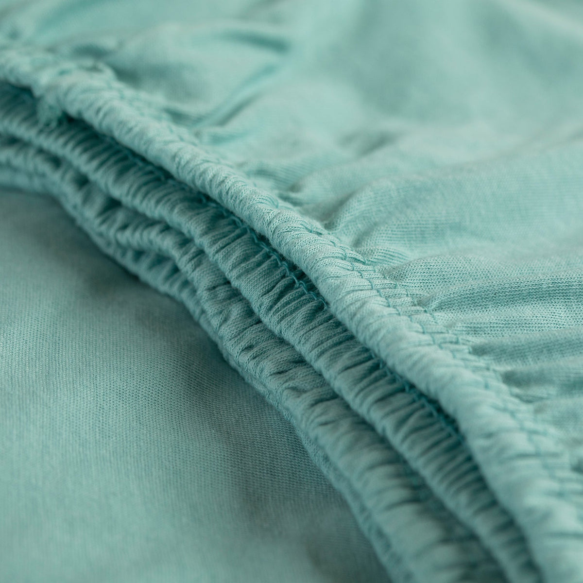 Cinderella hoeslaken jersey Mineraalgroen
