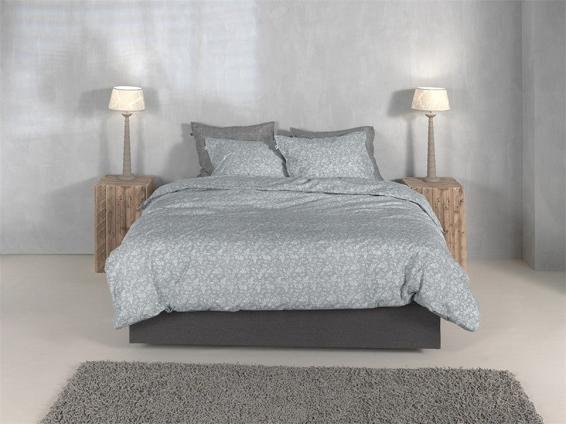 Zo Home dekbedovertrek katoen Petali di Lino Denim