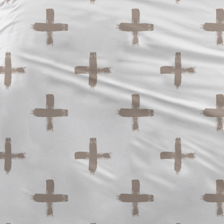 Sleepnight Lakenset katoen Kely, taupe