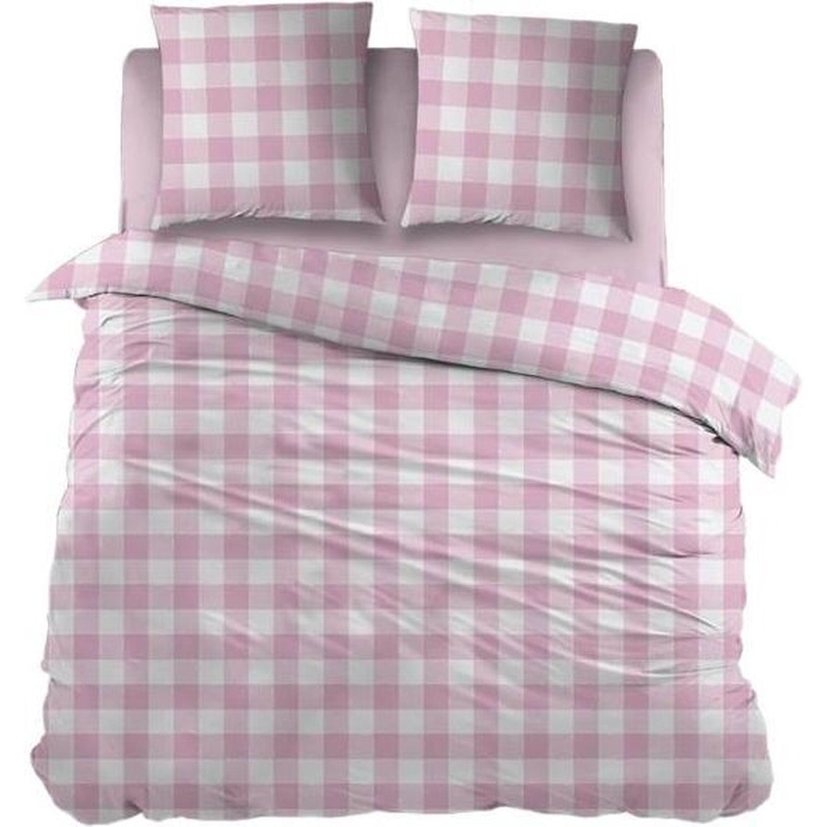 Sleepnight Lakenset flanel Lies roze