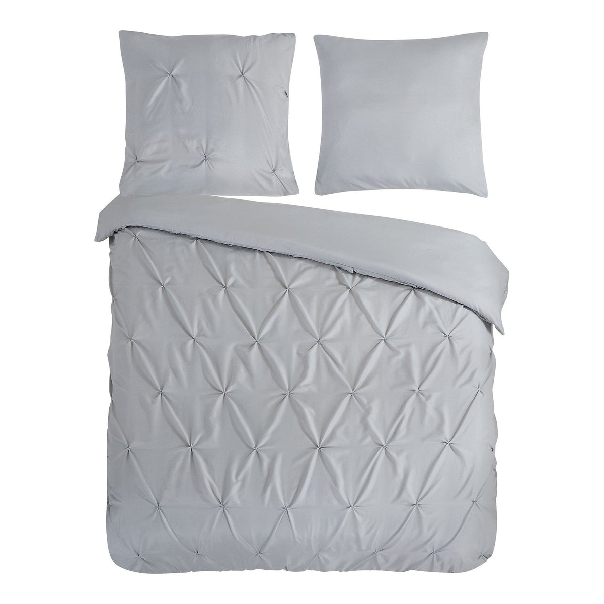Pure dekbedovertrek Microfiber Elegance, Silver