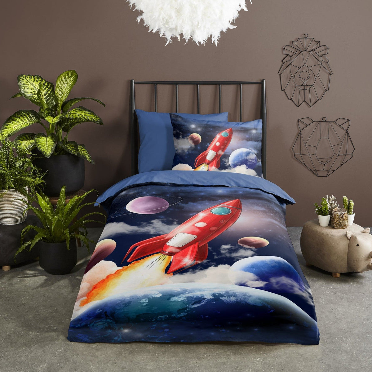 Pure Bettbezug Mikrofaser Rocket Blue
