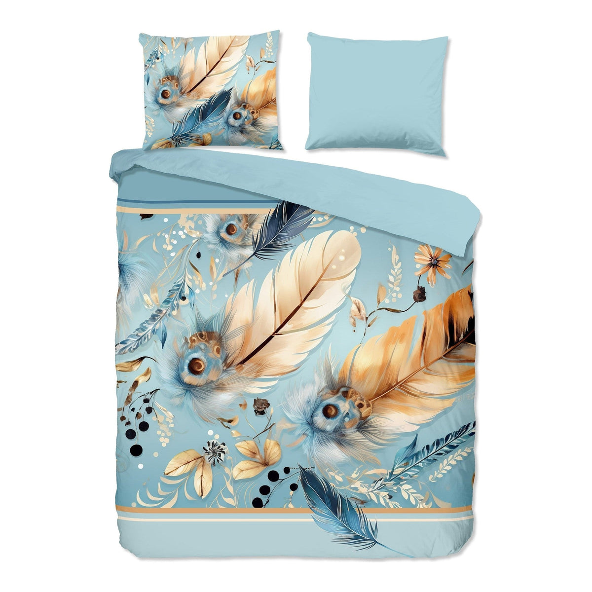 Pure dekbedovertrek Microfiber Wizz, aqua