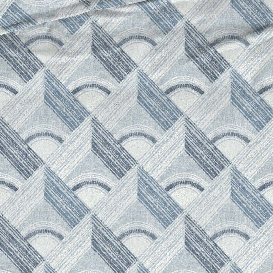 Romanette Dekbedovertrek Katoen Pantheon Blauw/Grijs
