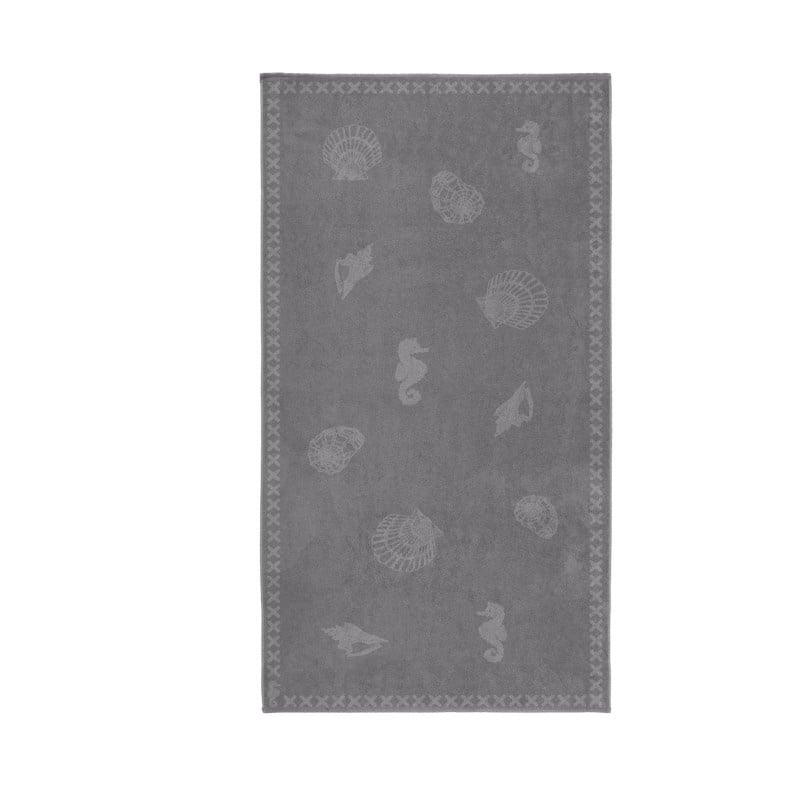 Seahorse Strandlaken Shells Grey