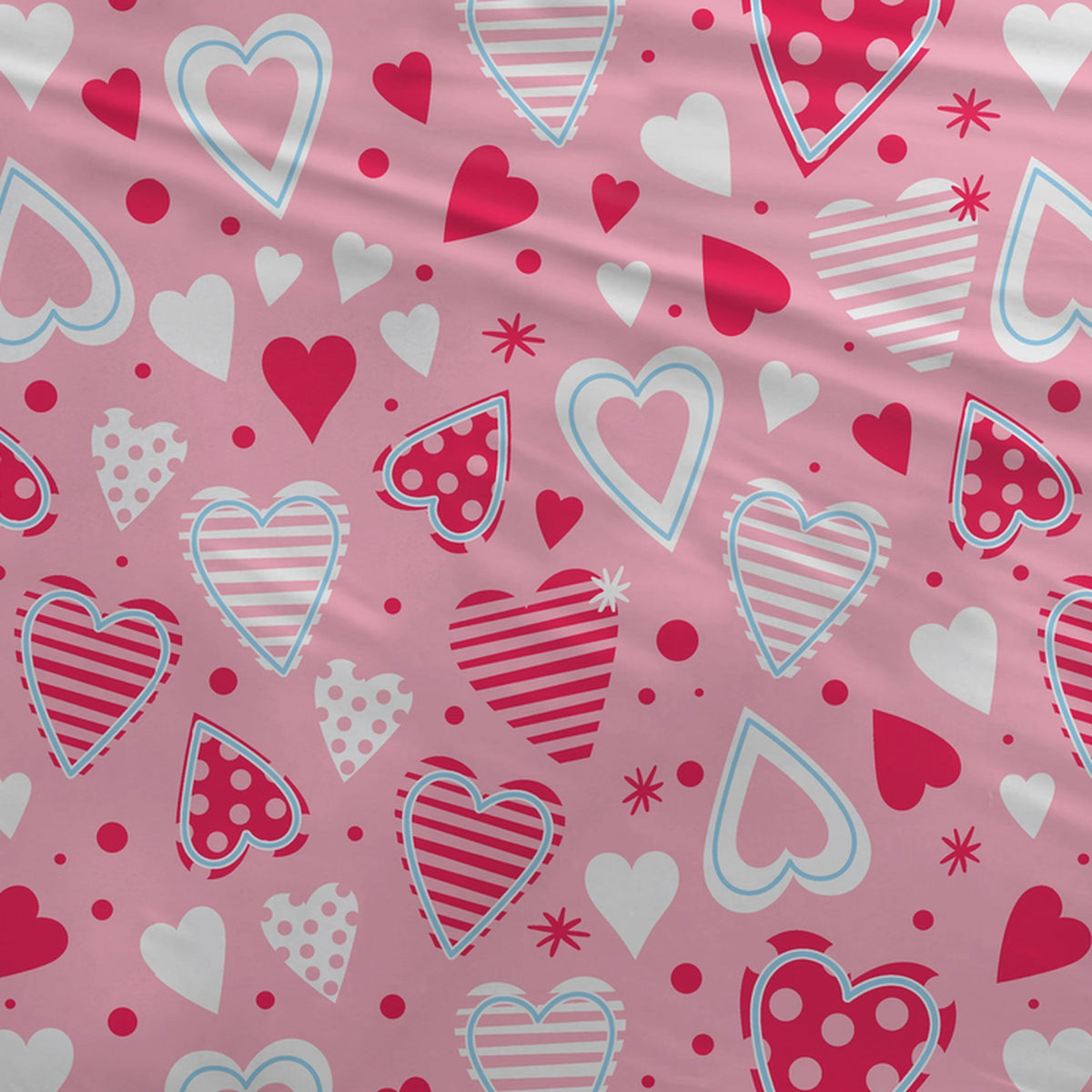Sleepnight dekbedovertrek flanel Love
