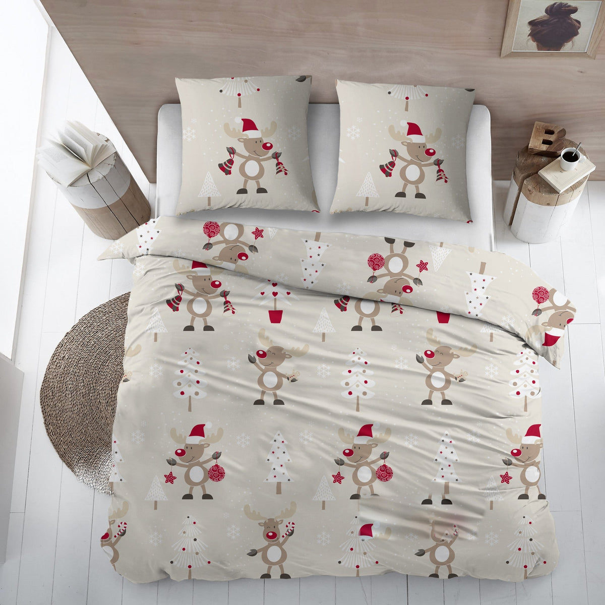 Sleepnight dekbedovertrek flanel Patty
