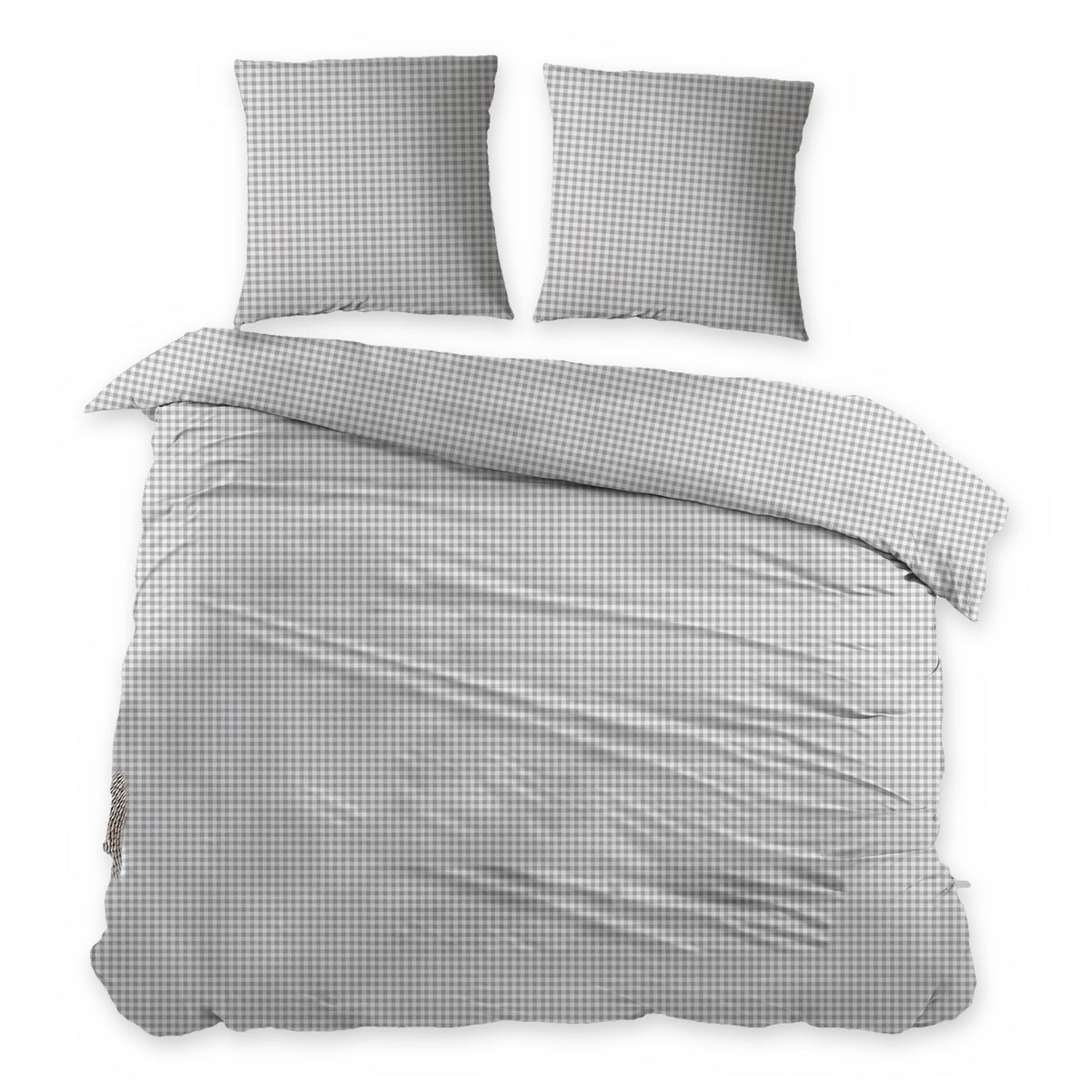 Sleepnight lakenset flanel Peppa grijs