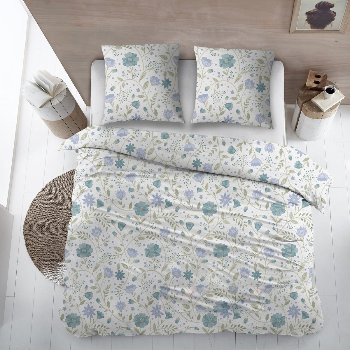 Sleepnight dekbedovertrek flanel Pia