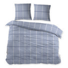 Sleepnight lakenset flanel Pommelin blauw