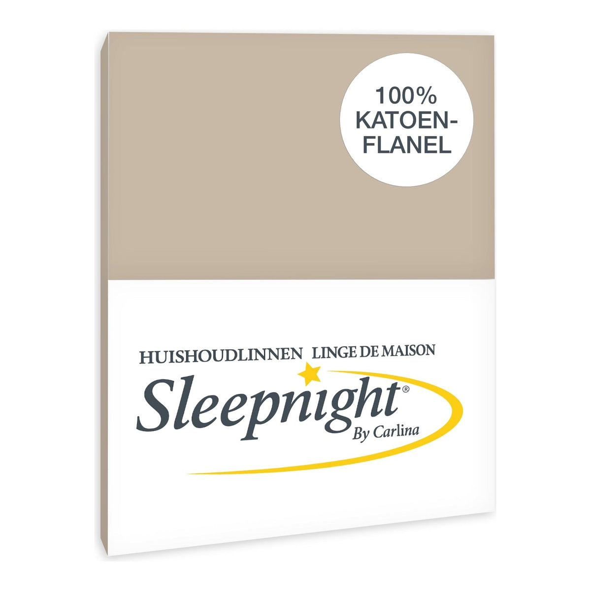 Sleepnight kussensloop flanel Café