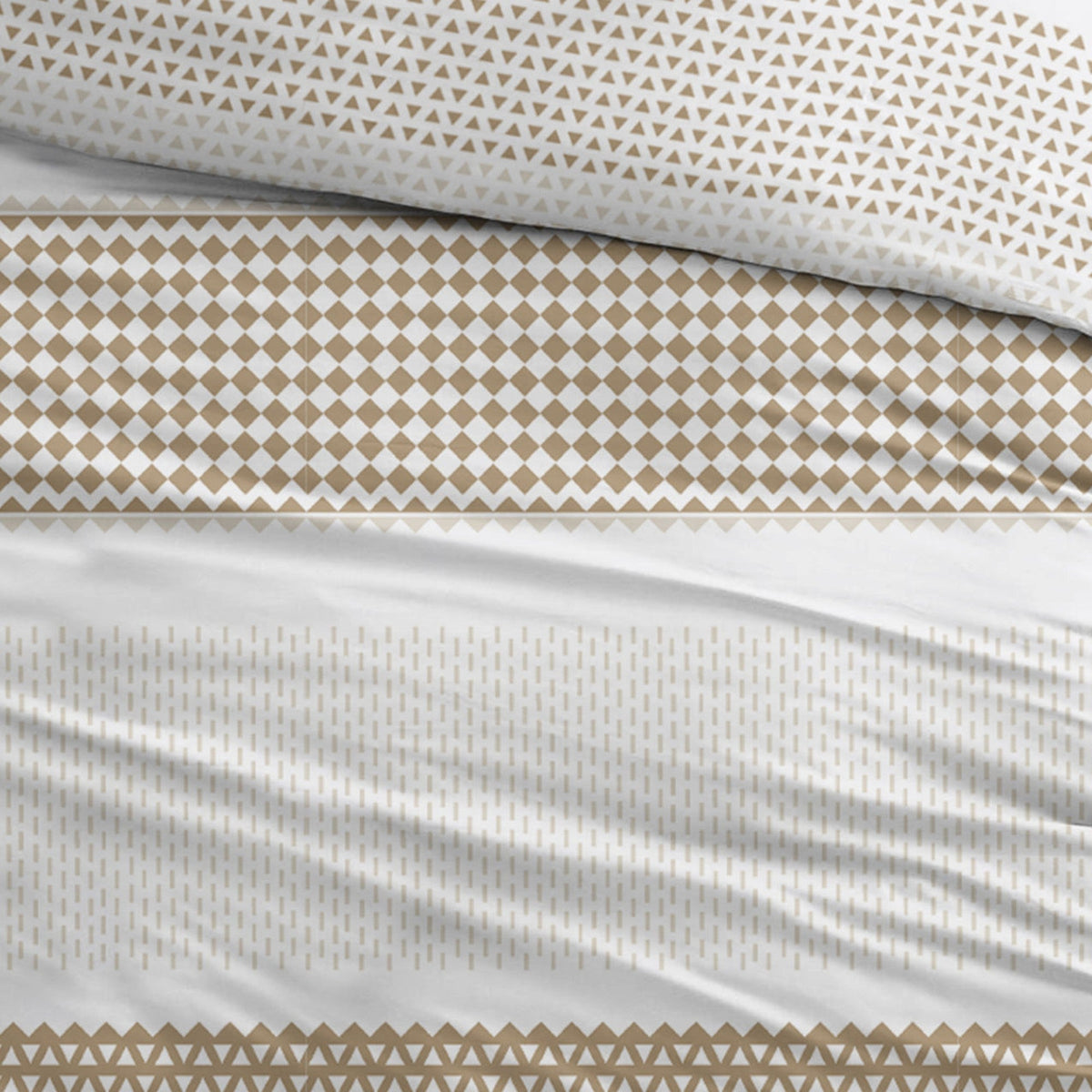 Sleepnight Lakenset katoen Kristien, beige