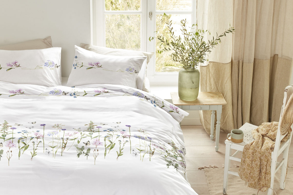Marjolein Bastin dekbedovertrek katoen Soft Bloom, Multi