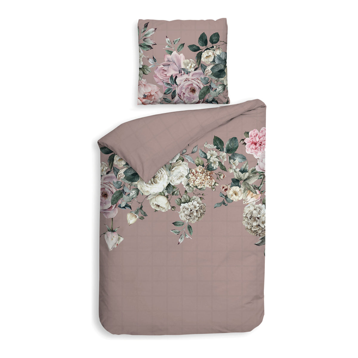 Heckettlane Dekbedovertrek Satijn London Shady Pink