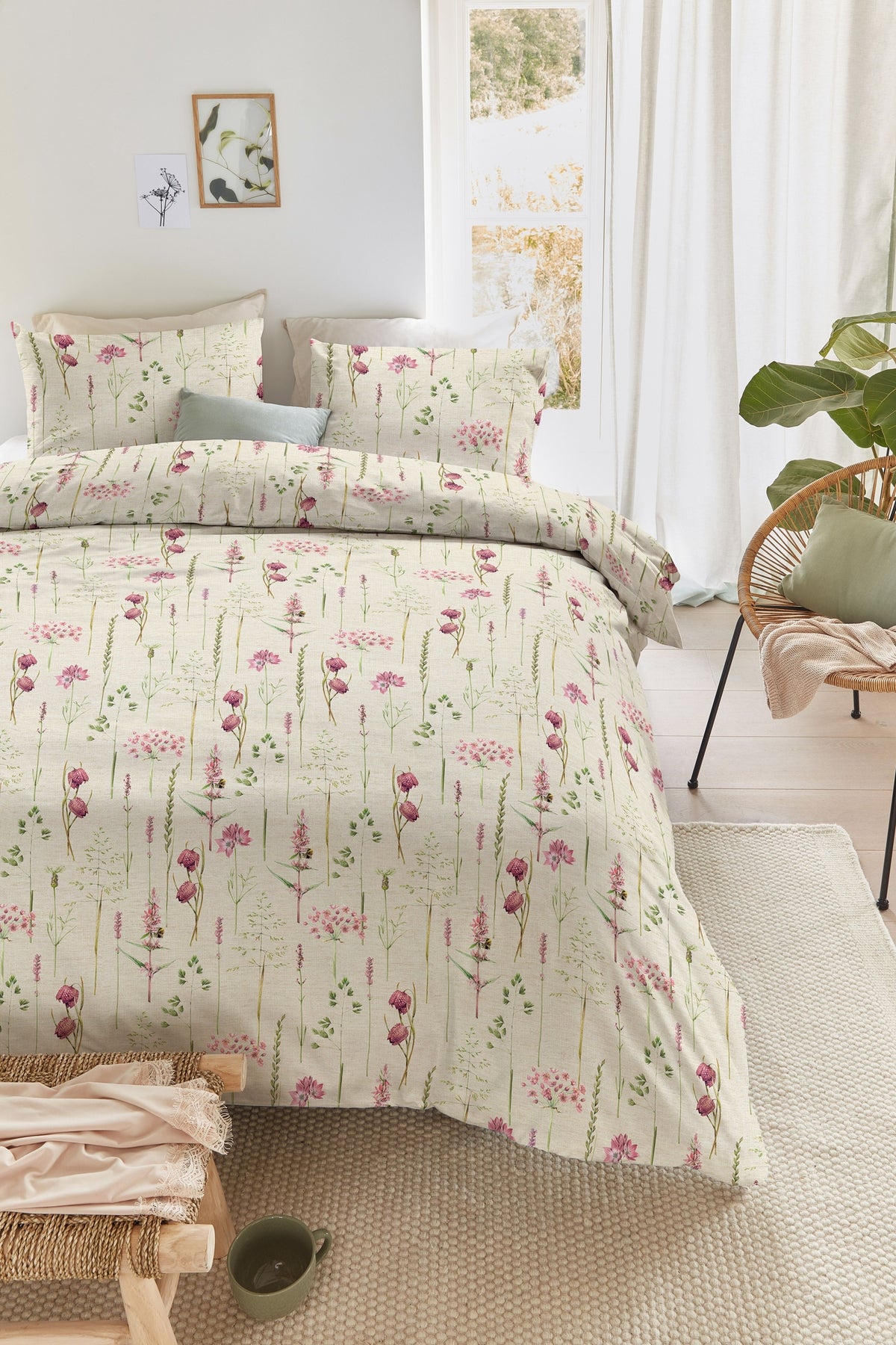 Marjolein Bastin dekbedovertrek katoen Wild Whimsy, Multi