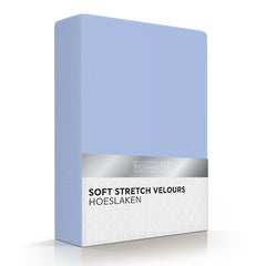 Romanette Hoeslaken Velours Bleu