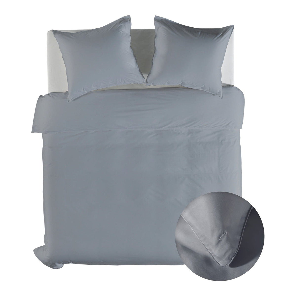 Yellow dekbedovertrek Suite New York Delicate Blue lyocell