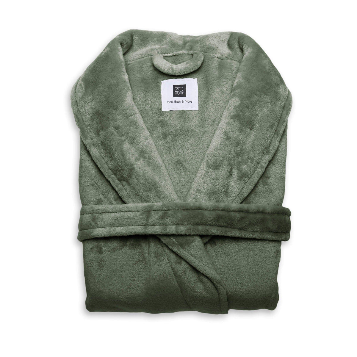Zo Home Badjas Cara Olive-Green polyester