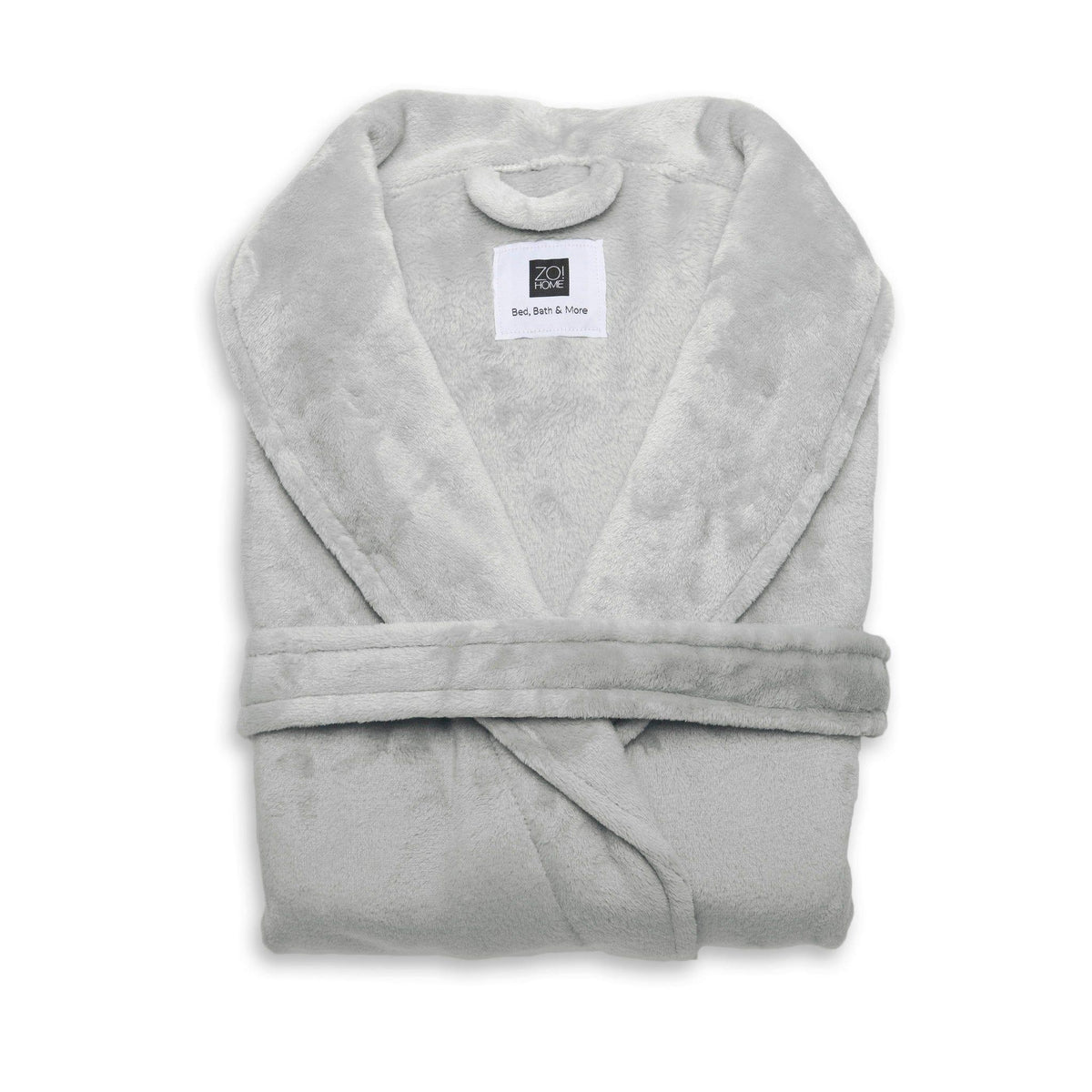 Zo Home Badjas Cara Pearl-Grey polyester
