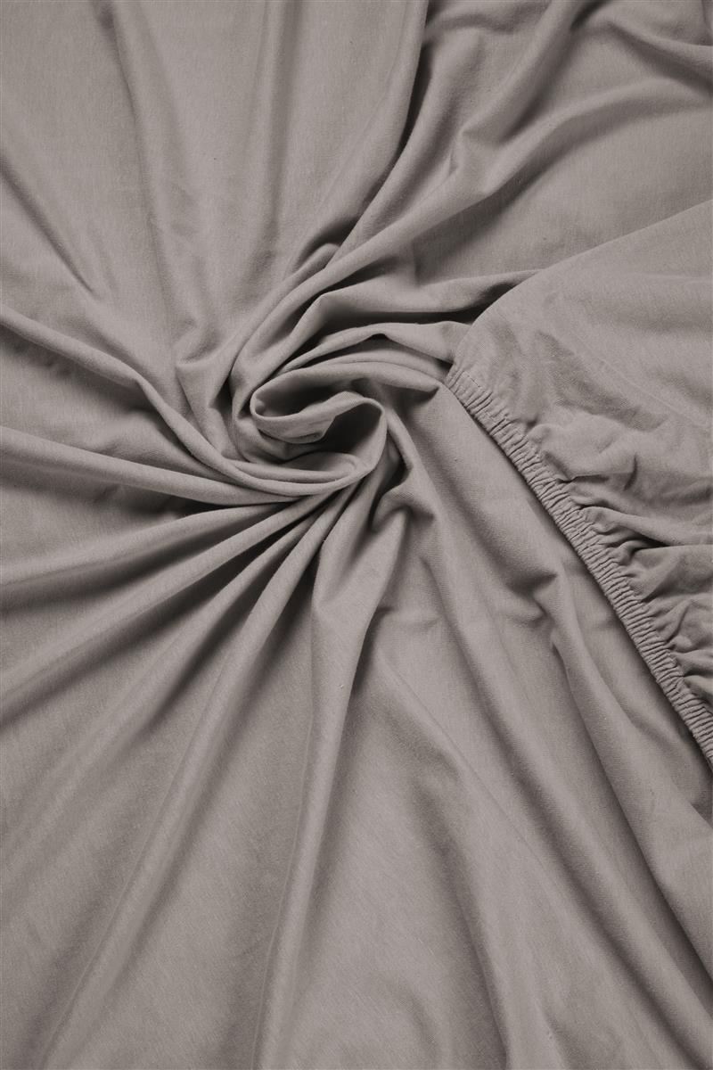 Beddinghouse hoeslaken jersey Taupe