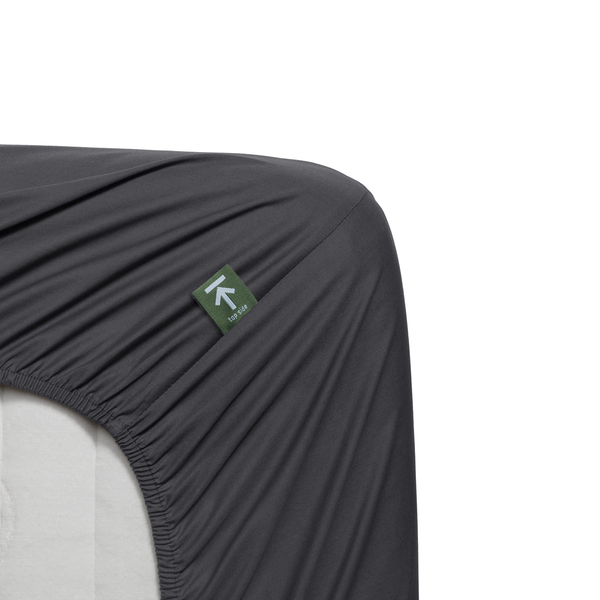 Beddinghouse hoeslaken katoen percale Antraciet #maat_180 x 210 cm