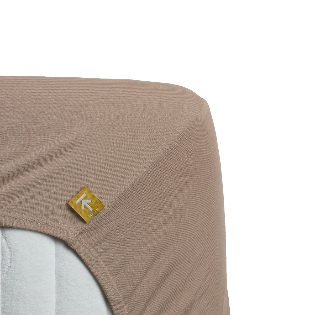 Beddinghouse hoeslaken jersey stretch Taupe #maat_90 x 200/220 cm