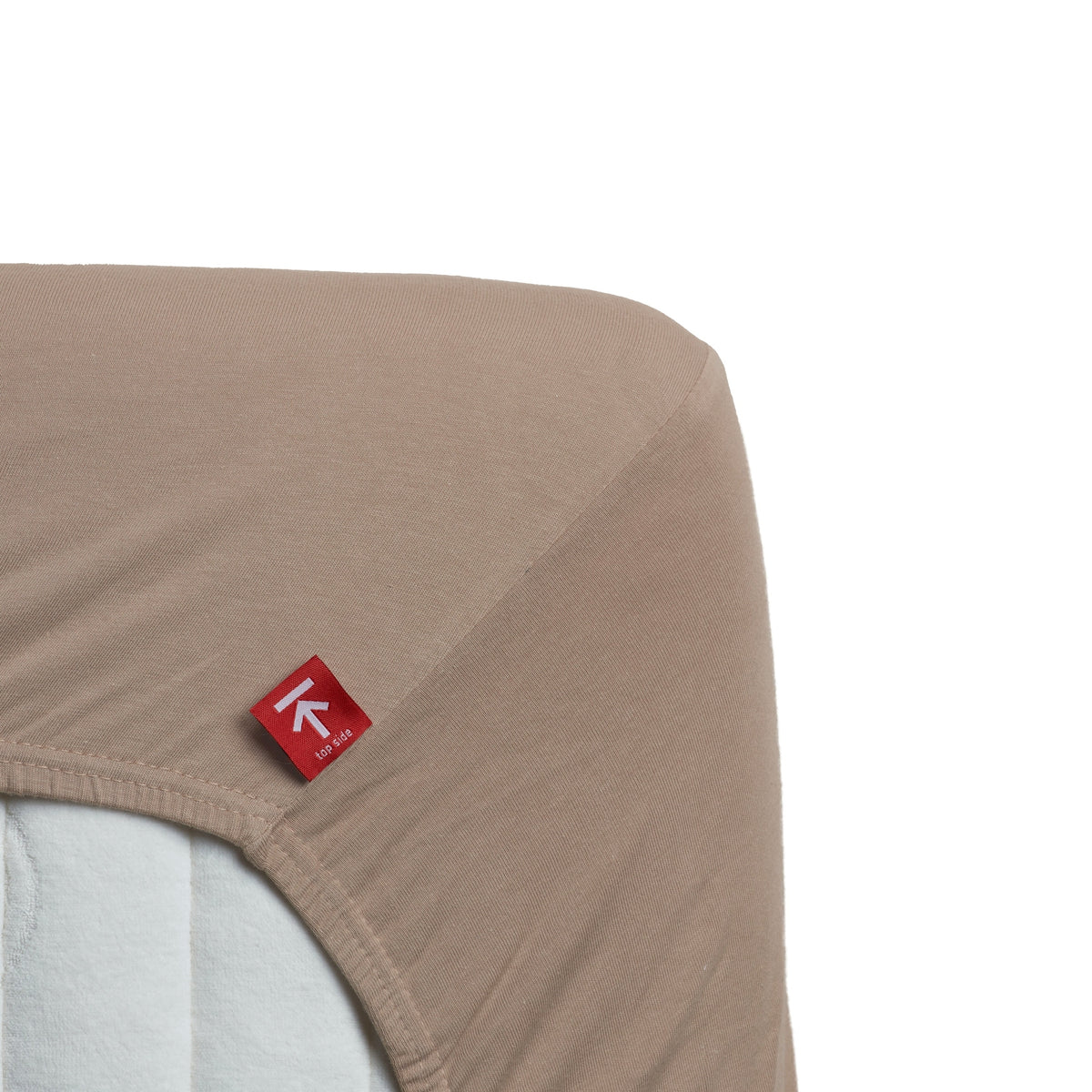 Beddinghouse hoeslaken jersey stretch Taupe #maat_140 x 200/220 cm