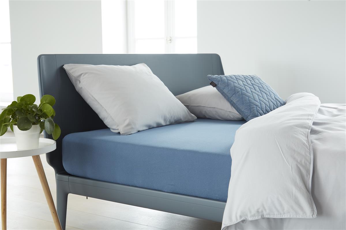 Beddinghouse hoeslaken jersey Blauw