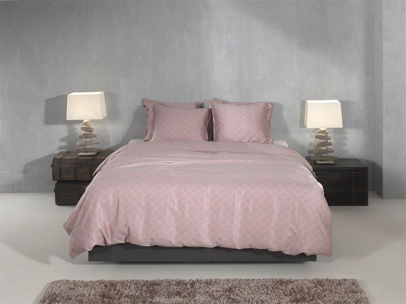 Zo Home dekbedovertrek satijn Linea di Satinado Shady Pink