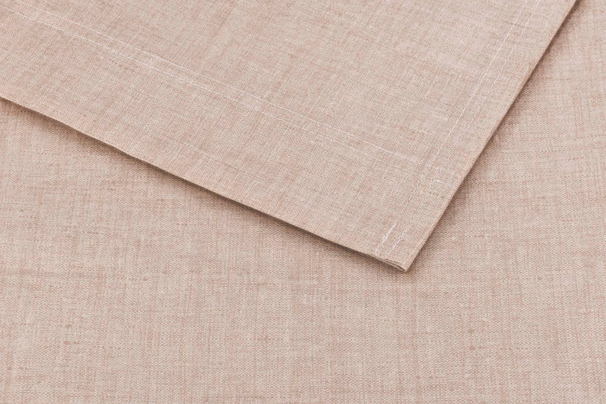 Zo Home laken Lino Sandy Beige katoen