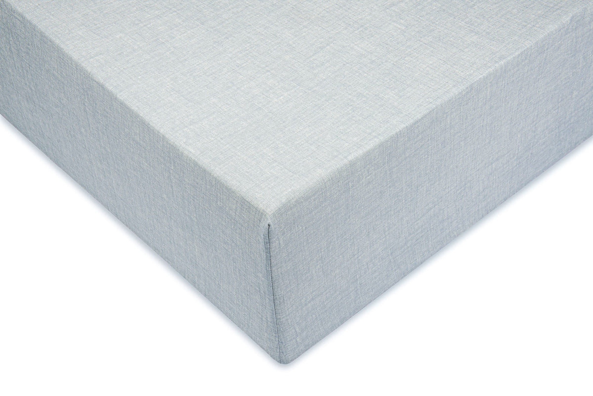 Zo Home hoeslaken Lino Mint Green katoen