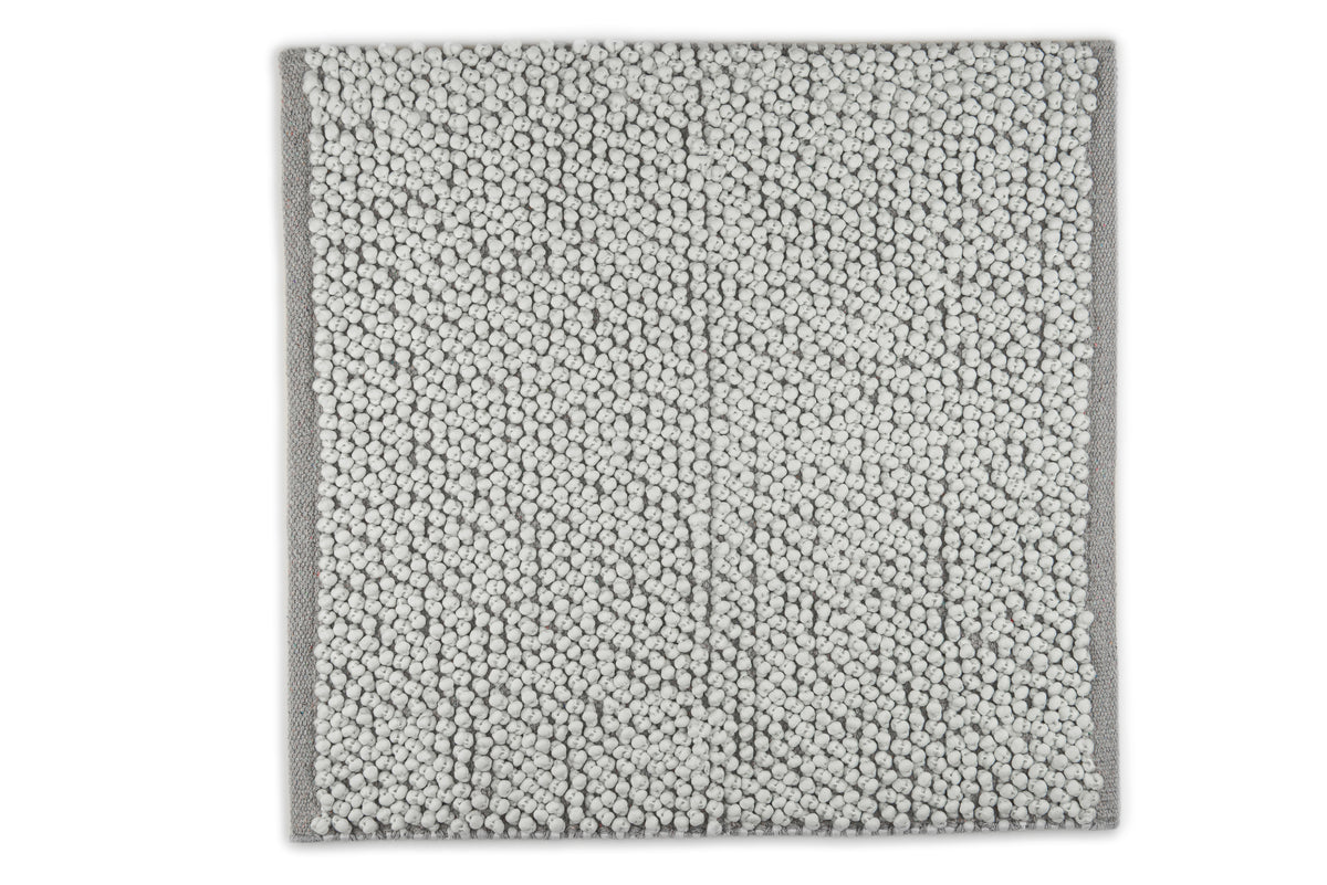 Heckettlane badmat Nodo Light Grey