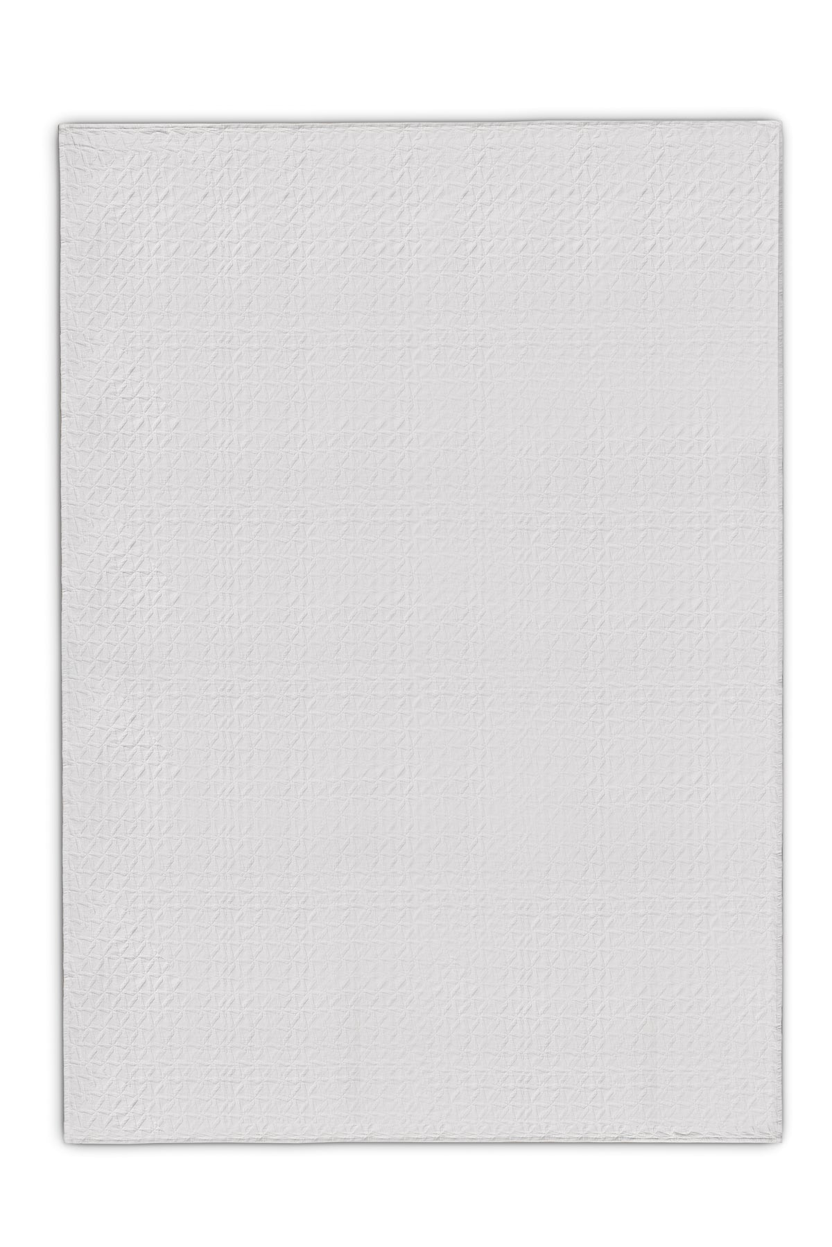 Yellow bedsprei Rombo White katoen