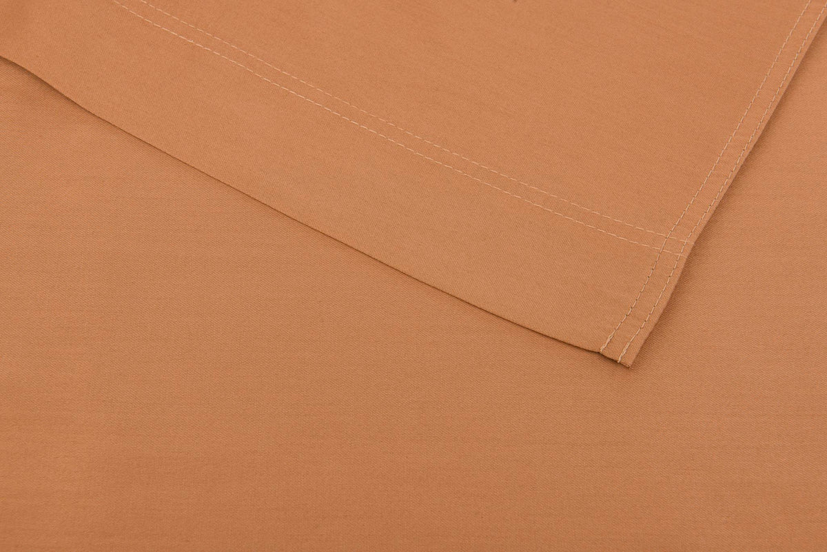 Zo Home laken Satinado Cognac Brown satijn