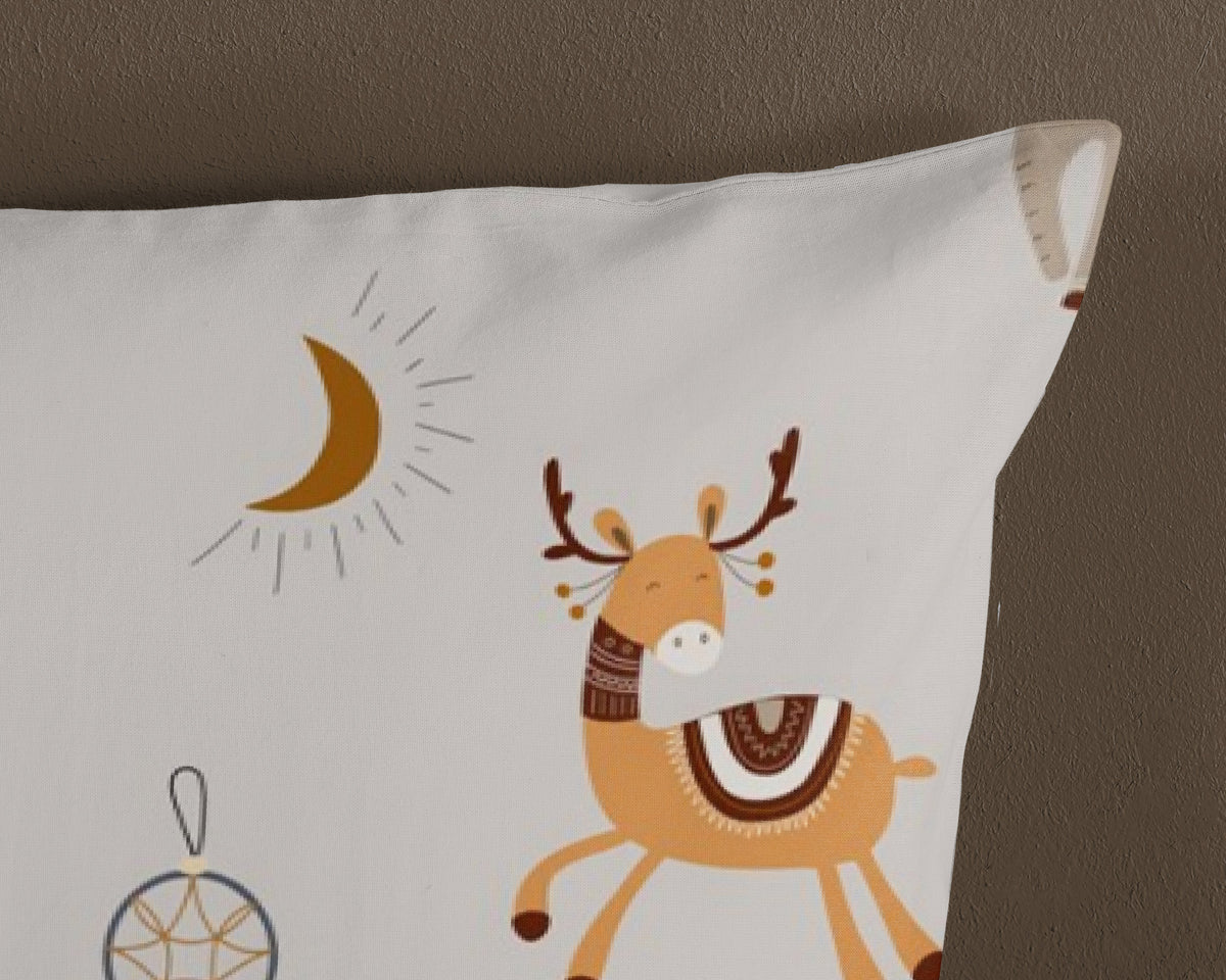 Good Morning Housse de Couette Coton Woody Multi