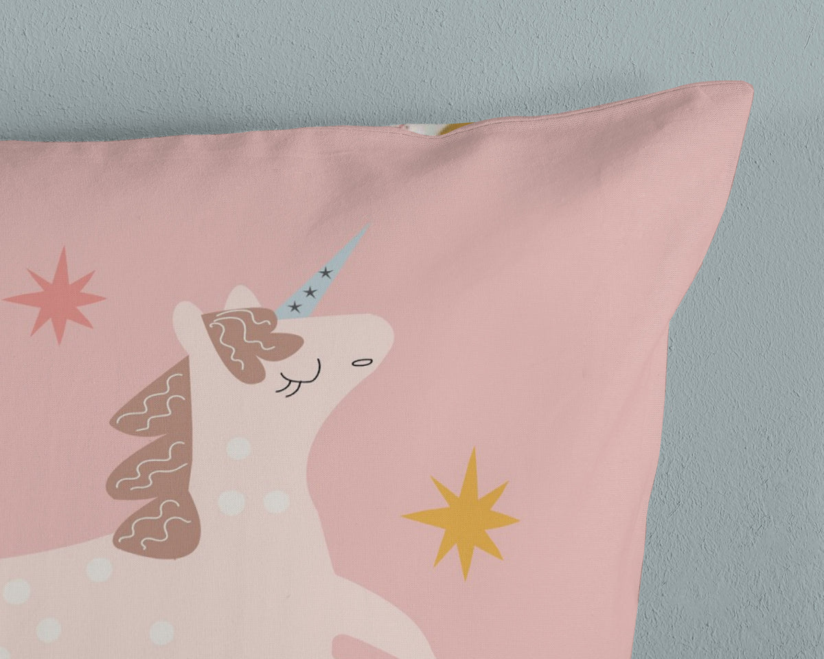 Housse de Couette Pure Microfibre Deina Rose