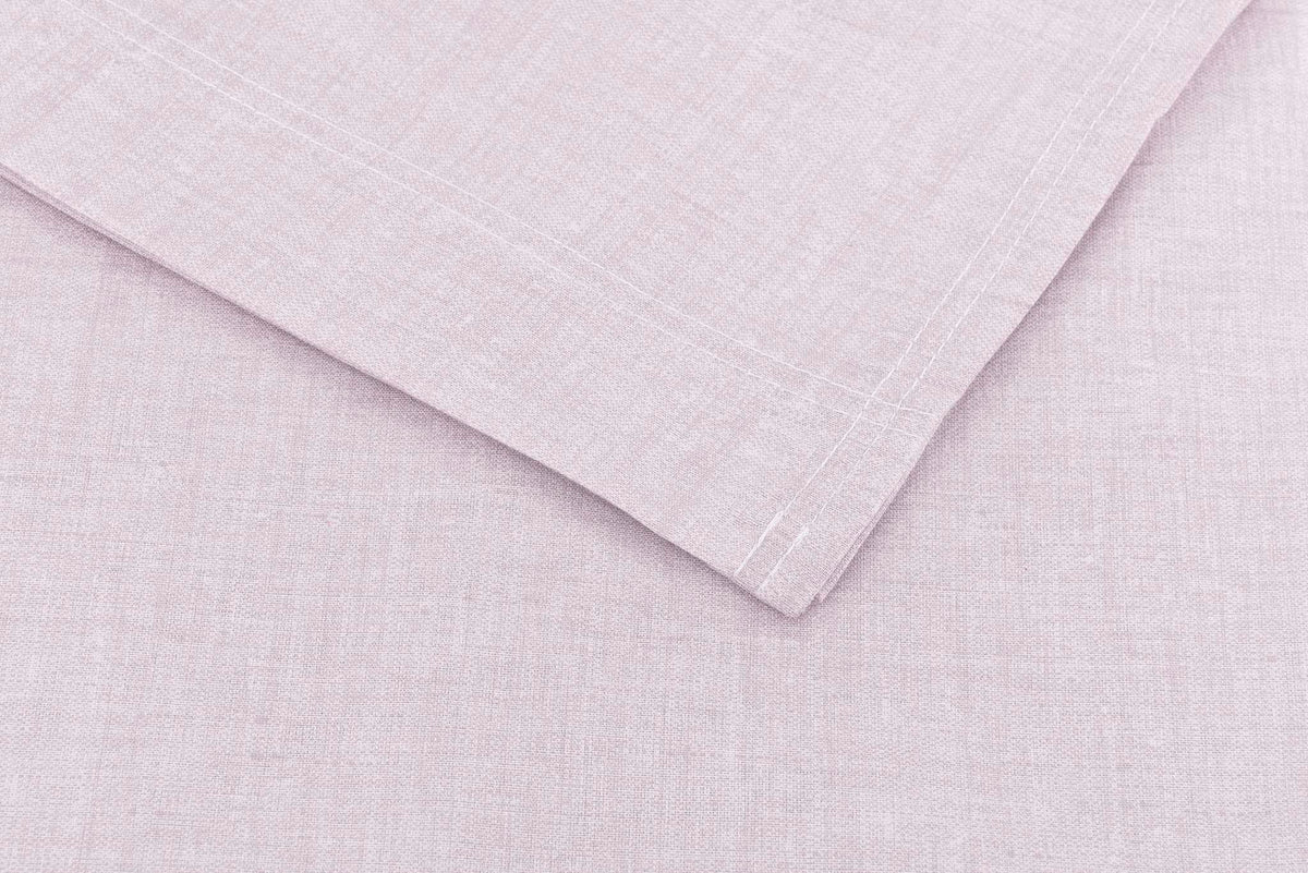 Zo Home laken Lino Grey Lilac katoen