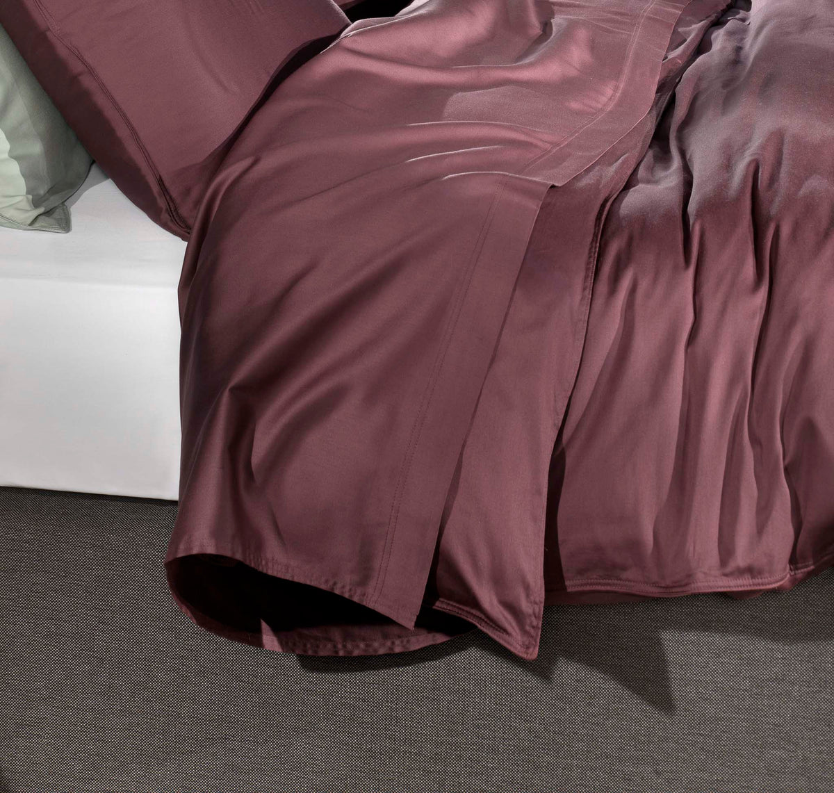Zo Home laken Satinado Mauve Lilac satijn