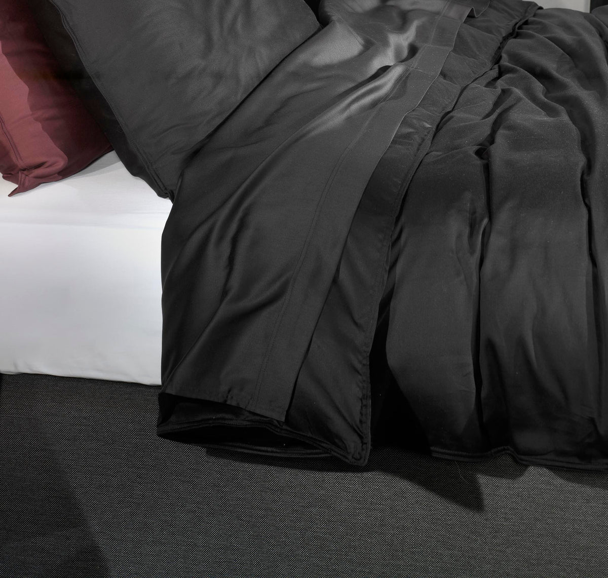 Zo Home laken Satinado Night Black satijn