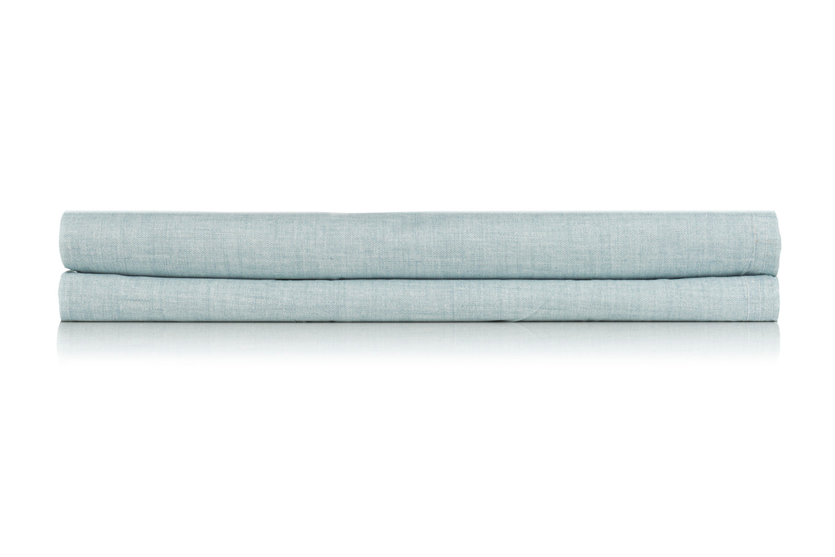 Zo Home laken Lino Mint Green katoen